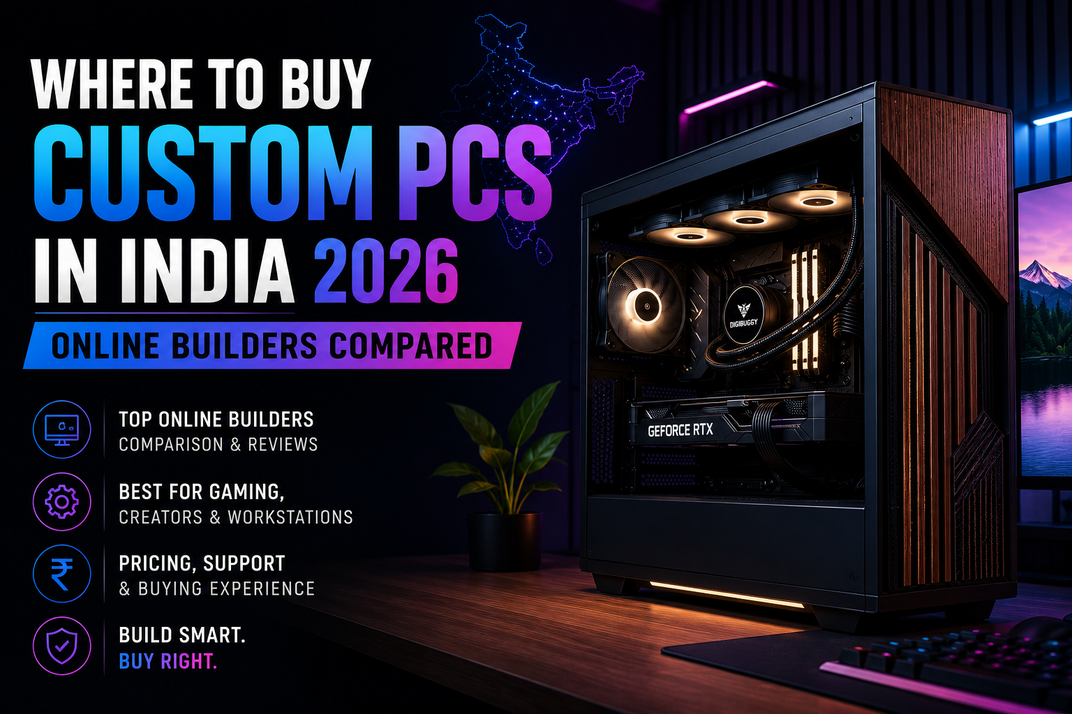 Where to Buy Custom PCs in India 2026 | Online Builders Compared