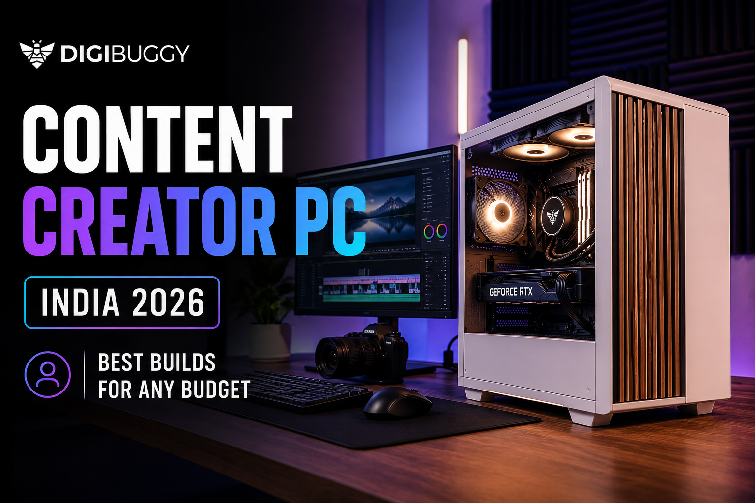 Content Creator PC India 2026 | Best Builds for Any Budget