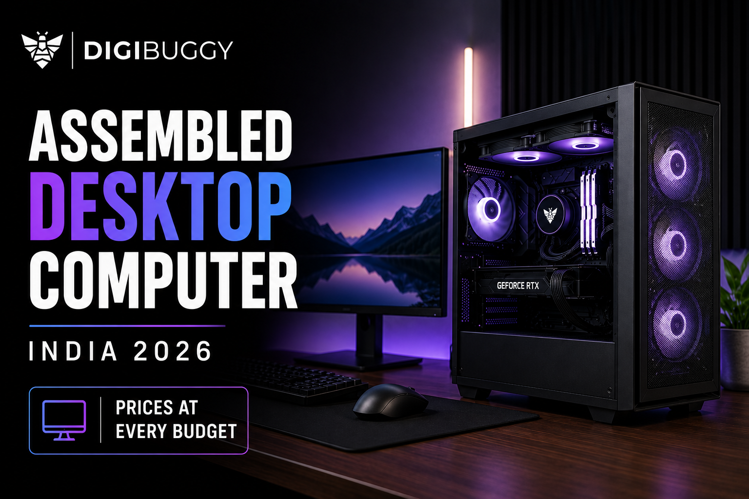 Assembled Desktop Computer India 2026 | Prices at Every Budget
