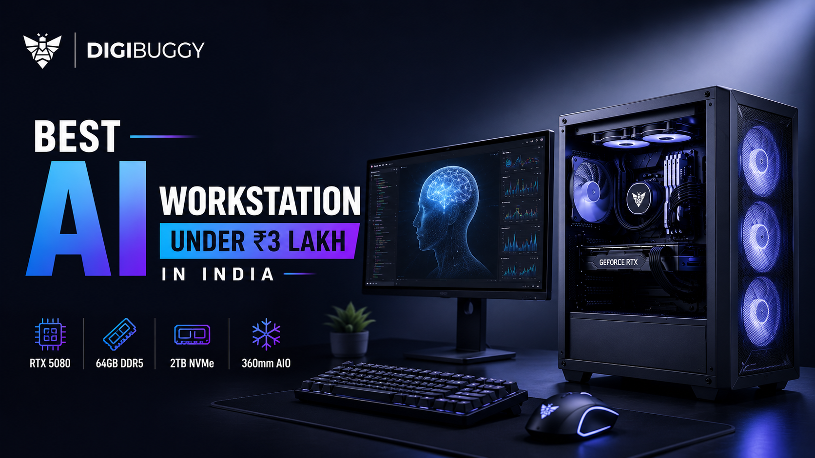 Best AI Workstation Under ₹3 Lakh in India