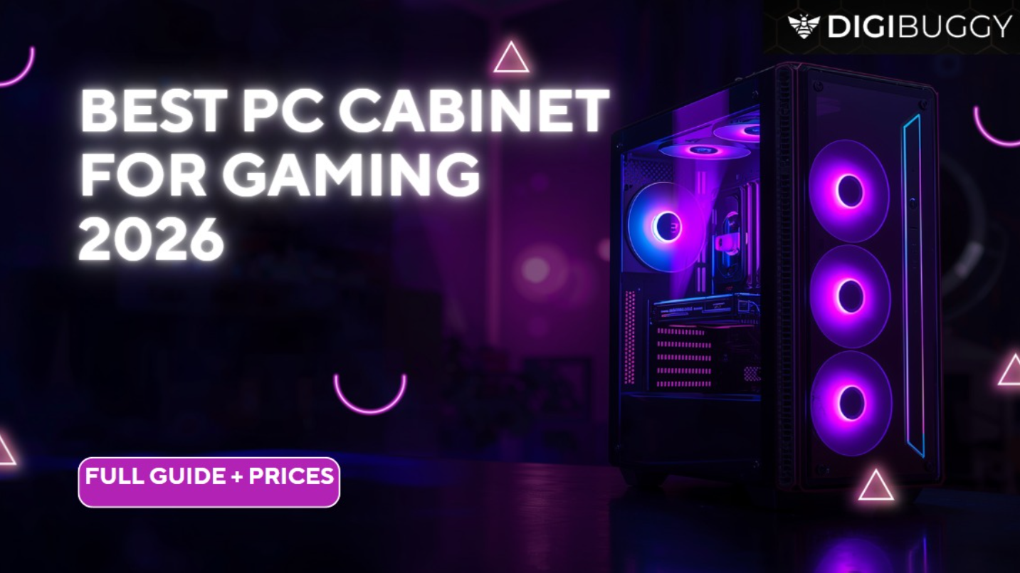 Best gaming PC cabinet in India 2026 with RGB airflow case, multiple fans, and full guide with prices.