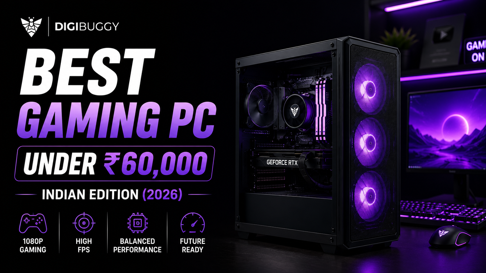 Ultimate gaming pc under 60k