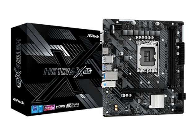 ASRock H610M-X D5 M-ATX Motherboard