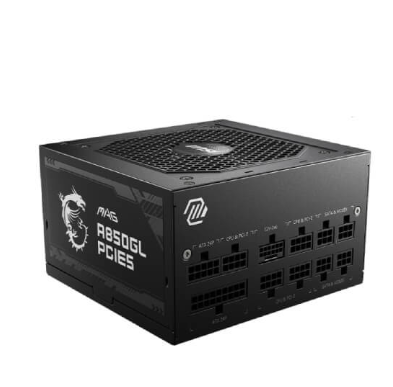 MSI Mag A850GL PCIE5 ATX 3.1 Gold Fully Modular SMPS