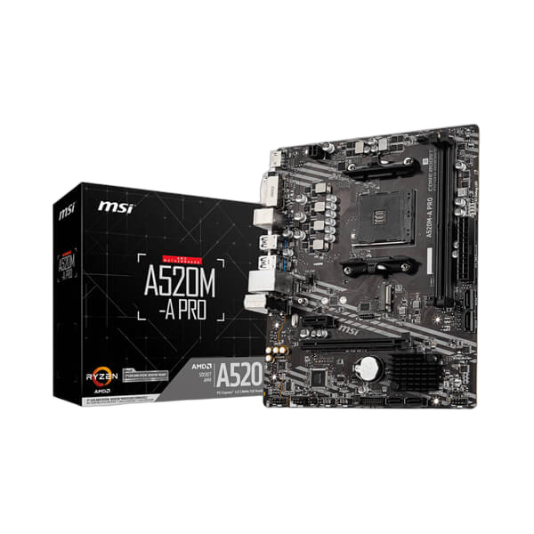 MSI A520M-A PRO Motherboard