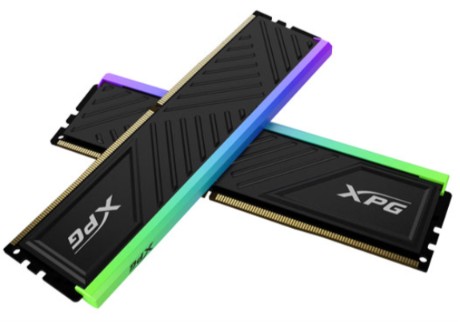 Adata XPG Spectrix D35G RGB 64GB (32GBx2) DDR4 3200MHz Desktop RAM (Black)