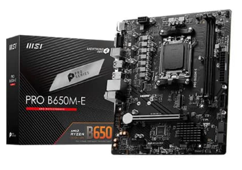 MSI Pro B650M-E M-ATX Motherboard