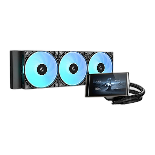 Deepcool LT360 Vision ARGB CPU Liquid Cooler with LCD Display