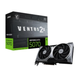 MSI Geforce RTX 5070 Ventus 2X OC 12G GDDR7 Graphics Card