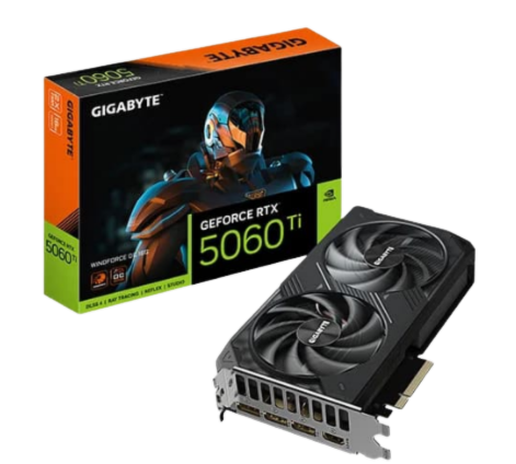 Gigabyte RTX 5060 Ti Windforce OC 16GB GDDR7 Graphics Card