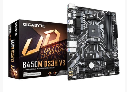 GIGABYTE B450M DS3H V3 DDR4 M-ATX MOTHERBOARD