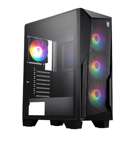 MSI Mag Forge 130A Airflow Auto RGB ATX Mid Tower Case