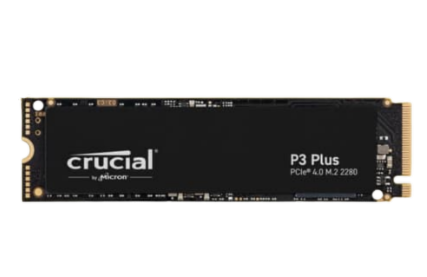 Crucial P3 Plus 1TB M.2 NVMe Gen4 SSD