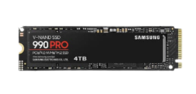 Samsung 990 Pro 4TB M.2 NVMe Gen4 SSD