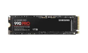 Samsung 990 Pro 1TB M.2 NVMe Gen4 SSD