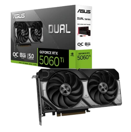 ASUS Dual RTX 5060 Ti OC Edition 8GB GDDR7 Graphics Card