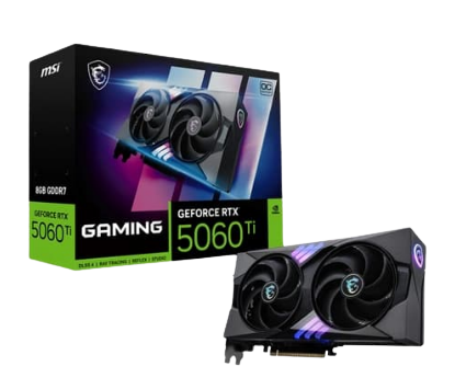 MSI RTX 5060 Ti Gaming OC 8GB GDDR7 Graphics Card