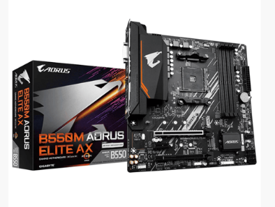 Gigabyte B550M Aorus Elite AX WiFi M-ATX Motherboard