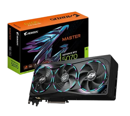 Gigabyte Aorus RTX 5070 Master 12GB GDDR7 Graphics Card