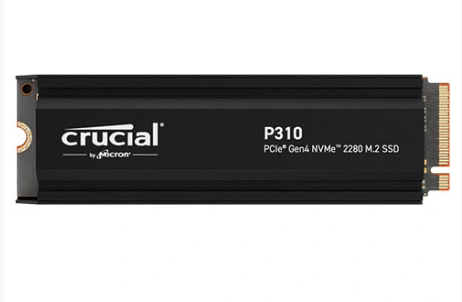 Crucial P310 NVMe 1TB Gen4 SSD with Heatsink