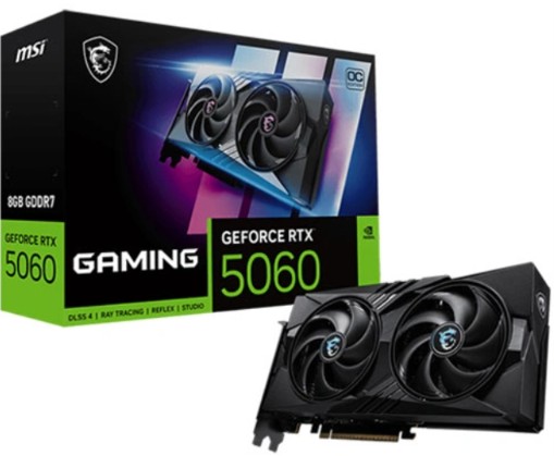 MSI RTX 5060 Gaming OC 8GB GDDR7 Graphics Card