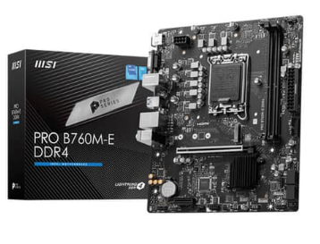 MSI PRO B760M-E DDR4 MOTHERBOARD