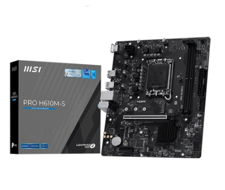 MSI PRO H610M-S M-ATX Motherboard
