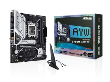 ASUS B760M-AYW WIFI DDR5 M-ATX MOTHER