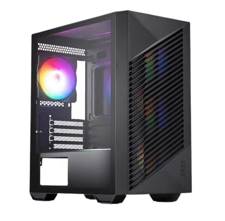 MSI PRO FORGE M050A Auto RGB M-ATX Mini Tower Case