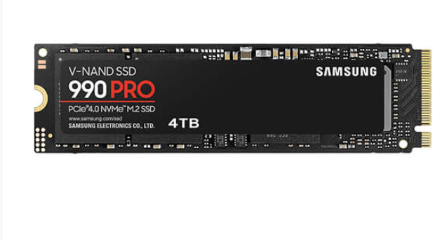 Samsung 990 Pro 4TB M.2 NVMe Gen4 SSD