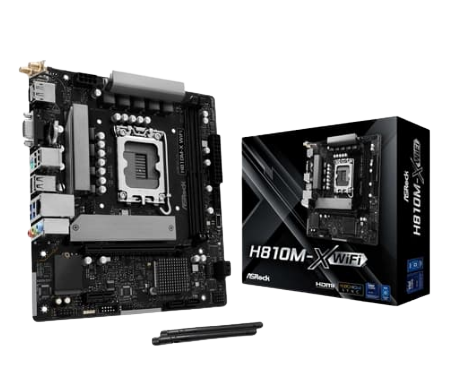 ASRock H810M-X WiFi M-ATX Motherboard