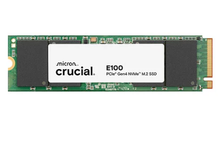 Crucial E100 1TB NVMe Gen4 SSD