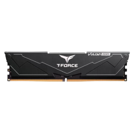 TeamGroup T-Force Vulcan 16GB (16GBx1) DDR5 6000MHz Desktop Ram (Black)