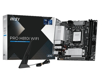 MSI Pro H810I WiFi7 DDR5 M-ITX Motherboard