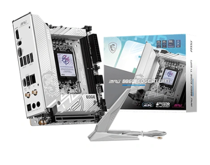 MSI MPG B860I Edge TI WIFI7 M-ITX Motherboard