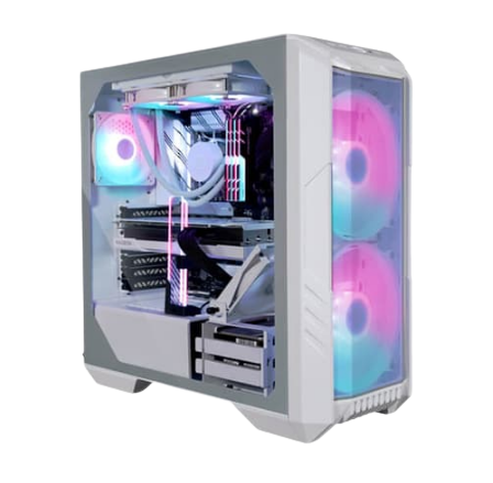 Cooler Master HAF 500 White E-ATX Mid Tower Case