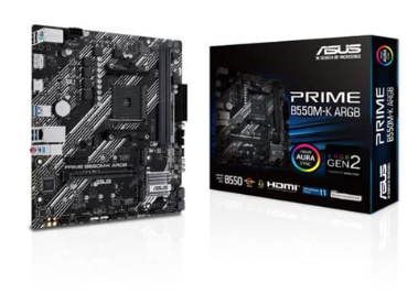 Asus Prime B550M-K ARGB Motherboard