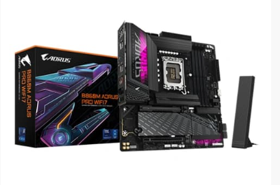 GIGABYTE B860M AORUS PRO WIFI7 M-ATX MOTHERBOARD