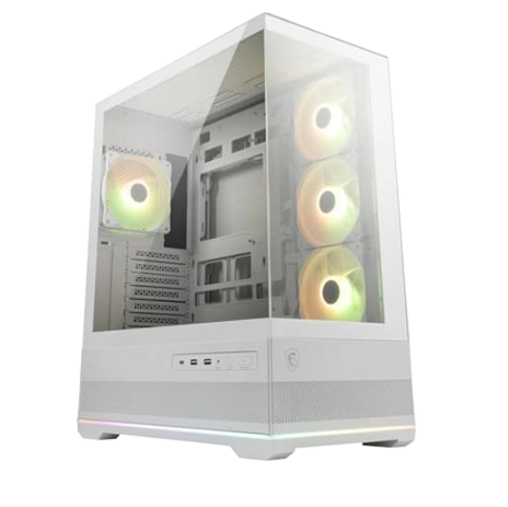 MSI MAG Pano 110R PZ ARGB White ATX Mid Tower Case